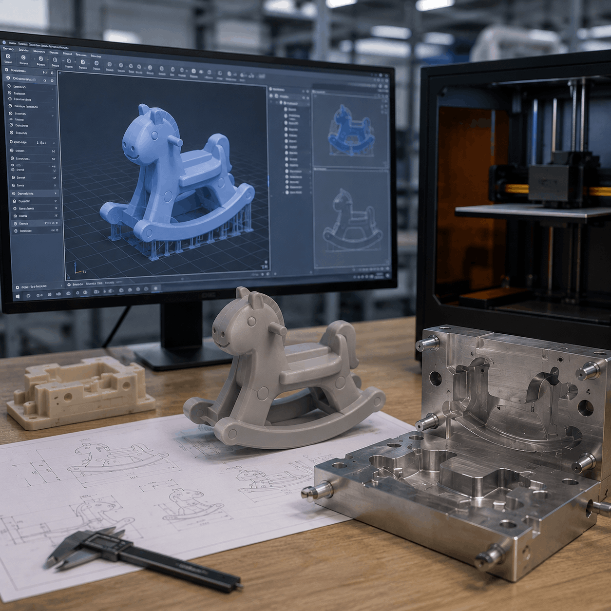 Підготовка до 3D-друку, ЧПУ-обробки або лиття